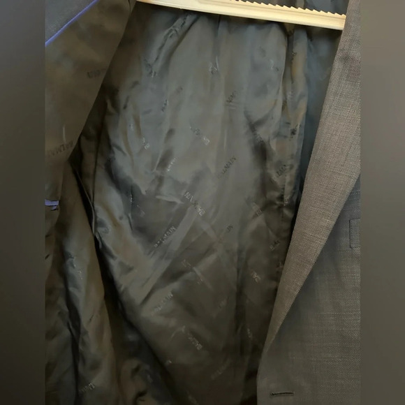 ! Balmain slim fit black  men’s blazer jacket sz 54R - Picture 3 of 12